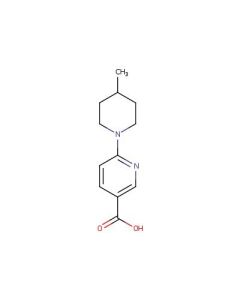 Astatech 6-(4-METHYLPIPERIDIN-1-YL)PYRIDINE-3-CARBOXYLIC ACID; 0.25G; Purity 95%; MDL-MFCD09043711